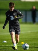 8 October 2019; Gavin Kilkenny during a Republic of Ireland U21's  Training Session at FAI National Training Centre in Abbotstown, Dublin. Photo by Harry Murphy/Sportsfile