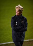 8 October 2019; Republic of Ireland manager Vera Pauw during the UEFA Women's 2021 European Championships qualifier match between Republic of Ireland and Ukraine at Tallaght Stadium in Dublin. Photo by Stephen McCarthy/Sportsfile