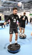 9 October 2019; Sean Maguire during a Republic of Ireland gym session at FAI National Training Centre in Abbotstown, Dublin. Photo by Stephen McCarthy/Sportsfile