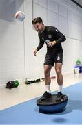 9 October 2019; Sean Maguire during a Republic of Ireland gym session at FAI National Training Centre in Abbotstown, Dublin. Photo by Stephen McCarthy/Sportsfile
