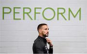 9 October 2019; Conor Hourihane during a Republic of Ireland gym session at FAI National Training Centre in Abbotstown, Dublin. Photo by Stephen McCarthy/Sportsfile