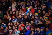 8 October 2019; Supporters during the UEFA Women's 2021 European Championships qualifier match between Republic of Ireland and Ukraine at Tallaght Stadium in Dublin. Photo by Stephen McCarthy/Sportsfile