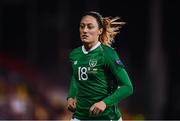 8 October 2019; Megan Campbell of Republic of Ireland during the UEFA Women's 2021 European Championships qualifier match between Republic of Ireland and Ukraine at Tallaght Stadium in Dublin. Photo by Stephen McCarthy/Sportsfile