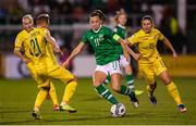 8 October 2019; Katie McCabe of Republic of Ireland during the UEFA Women's 2021 European Championships qualifier match between Republic of Ireland and Ukraine at Tallaght Stadium in Dublin. Photo by Stephen McCarthy/Sportsfile