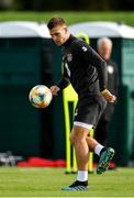 9 October 2019; James Collins during a Republic of Ireland training session at the FAI National Training Centre in Abbotstown, Dublin. Photo by Seb Daly/Sportsfile