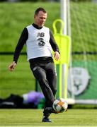 9 October 2019; Glenn Whelan during a Republic of Ireland training session at the FAI National Training Centre in Abbotstown, Dublin. Photo by Seb Daly/Sportsfile
