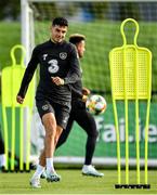 9 October 2019; John Egan during a Republic of Ireland training session at the FAI National Training Centre in Abbotstown, Dublin. Photo by Seb Daly/Sportsfile