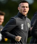 9 October 2019; Jack Byrne during a Republic of Ireland training session at the FAI National Training Centre in Abbotstown, Dublin. Photo by Seb Daly/Sportsfile