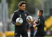 9 October 2019; Republic of Ireland U21's assistant coach Keith Andrews during a Republic of Ireland U21's Training Session at Tallaght Stadium in Dublin. Photo by Harry Murphy/Sportsfile