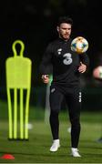 9 October 2019; Scott Hogan during a Republic of Ireland training session at the FAI National Training Centre in Abbotstown, Dublin. Photo by Stephen McCarthy/Sportsfile