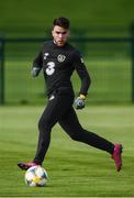 9 October 2019; Aaron Connolly during a Republic of Ireland training session at the FAI National Training Centre in Abbotstown, Dublin. Photo by Stephen McCarthy/Sportsfile