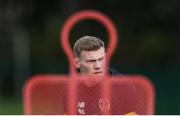 9 October 2019; James McClean during a Republic of Ireland training session at the FAI National Training Centre in Abbotstown, Dublin. Photo by Stephen McCarthy/Sportsfile