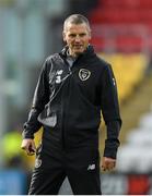 9 October 2019; Republic of Ireland U21's assistant coach Jim Crawford during a Republic of Ireland U21's Training Session at Tallaght Stadium in Dublin. Photo by Harry Murphy/Sportsfile