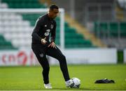 9 October 2019; Adam Idah during a Republic of Ireland U21's Training Session at Tallaght Stadium in Dublin. Photo by Harry Murphy/Sportsfile