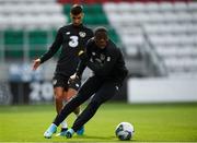 9 October 2019; Michael Obafemi during a Republic of Ireland U21's Training Session at Tallaght Stadium in Dublin. Photo by Harry Murphy/Sportsfile