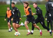 9 October 2019; Jeff Hendrick during a Republic of Ireland training session at the FAI National Training Centre in Abbotstown, Dublin. Photo by Stephen McCarthy/Sportsfile
