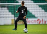 9 October 2019; Jayson Molumby during a Republic of Ireland U21's Training Session at Tallaght Stadium in Dublin. Photo by Harry Murphy/Sportsfile