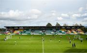 9 October 2019; A general view of training during a Republic of Ireland U21's Training Session at Tallaght Stadium in Dublin. Photo by Harry Murphy/Sportsfile