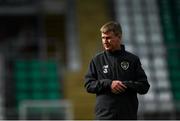 9 October 2019; Republic of Ireland U21 head coach Stephen Kenny during a Republic of Ireland U21's Training Session at Tallaght Stadium in Dublin. Photo by Harry Murphy/Sportsfile