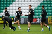 9 October 2019; Connor Ronan, second right, during a Republic of Ireland U21's Training Session at Tallaght Stadium in Dublin. Photo by Harry Murphy/Sportsfile