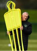 9 October 2019; Republic of Ireland physiotherapist Colin Dunlevy during a Republic of Ireland training session at the FAI National Training Centre in Abbotstown, Dublin. Photo by Stephen McCarthy/Sportsfile