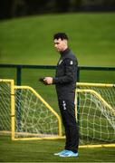 9 October 2019; Republic of Ireland STATSports performance analysist Jason Black during a Republic of Ireland training session at the FAI National Training Centre in Abbotstown, Dublin. Photo by Stephen McCarthy/Sportsfile