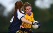 9 October 2019; Action from the Senior match between DCU and IT Tralee at the 2019 Gourmet Food Parlour HEC Freshers Blitz at University of Limerick, Limerick. Photo by Piaras Ó Mídheach/Sportsfile