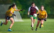 9 October 2019; Action from the Senior match between DCU and NUI Galway at the 2019 Gourmet Food Parlour HEC Freshers Blitz at University of Limerick, Limerick. Photo by Piaras Ó Mídheach/Sportsfile