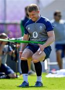10 October 2019; Keith Earls during Ireland Rugby squad training at Shirouzuoike Park in Fukuoka, Japan. Photo by Brendan Moran/Sportsfile