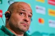 10 October 2019; Captain Rory Best during an Ireland Rugby press conference at the Grand Hyatt in Fukuoka, Japan. Photo by Brendan Moran/Sportsfile