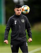 10 October 2019; John Egan during a Republic of Ireland training session at the FAI National Training Centre in Abbotstown, Dublin. Photo by Stephen McCarthy/Sportsfile