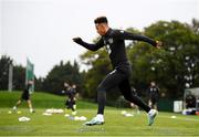 10 October 2019; Callum Robinson during a Republic of Ireland training session at the FAI National Training Centre in Abbotstown, Dublin. Photo by Stephen McCarthy/Sportsfile