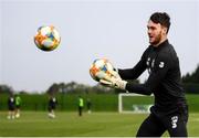 10 October 2019; Kieran O'Hara during a Republic of Ireland training session at the FAI National Training Centre in Abbotstown, Dublin. Photo by Stephen McCarthy/Sportsfile