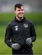 10 October 2019; Kevin Long during a Republic of Ireland training session at the FAI National Training Centre in Abbotstown, Dublin. Photo by Stephen McCarthy/Sportsfile