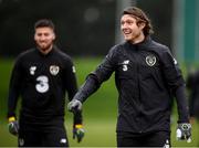 10 October 2019; Jeff Hendrick during a Republic of Ireland training session at the FAI National Training Centre in Abbotstown, Dublin. Photo by Stephen McCarthy/Sportsfile