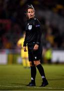 8 October 2019; Referee Désirée Grundbacher during the UEFA Women's 2021 European Championships qualifier match between Republic of Ireland and Ukraine at Tallaght Stadium in Dublin. Photo by Eóin Noonan/Sportsfile