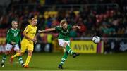 8 October 2019; Megan Connolly of Republic of Ireland during the UEFA Women's 2021 European Championships qualifier match between Republic of Ireland and Ukraine at Tallaght Stadium in Dublin. Photo by Eóin Noonan/Sportsfile