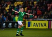 8 October 2019; Niamh Fahey of Republic of Ireland during the UEFA Women's 2021 European Championships qualifier match between Republic of Ireland and Ukraine at Tallaght Stadium in Dublin. Photo by Eóin Noonan/Sportsfile