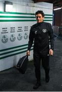 10 October 2019; Republic of Ireland U21's assistant coach Keith Andrews arrives ahead of the UEFA European U21 Championship Qualifier Group 1 match between Republic of Ireland and Italy at Tallaght Stadium in Tallaght, Dublin. Photo by Eóin Noonan/Sportsfile