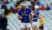 6 October 2019; Shaun Barry of Kildimo/Pallaskenry celebrates scoring the last point to level the game during the Limerick County Premier Intermediate Club Hurling Championship Final match between Blackrock and Kildimo/Pallaskenry at LIT Gaelic Grounds in Limerick.       Photo by Piaras Ó Mídheach/Sportsfile