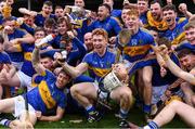 6 October 2019; Patrickswell captain Cian Lynch, centre, and his team-mates celebrate with the Daly Cup after the Limerick County Senior Club Hurling Championship Final match between Na Piarsaigh and Patrickswell at LIT Gaelic Grounds in Limerick. Photo by Piaras Ó Mídheach/Sportsfile