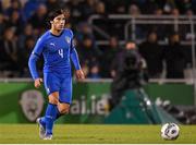 10 October 2019; Sandro Tonali of Italy during the UEFA European U21 Championship Qualifier Group 1 match between Republic of Ireland and Italy at Tallaght Stadium in Tallaght, Dublin. Photo by Eóin Noonan/Sportsfile