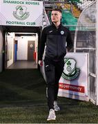 11 October 2019; Daniel O'Reilly of Finn Harps before the SSE Airtricity League Premier Division match between Shamrock Rovers and Finn Harps at Tallaght Stadium in Dublin. Photo by Matt Browne/Sportsfile