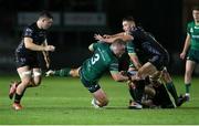11 October 2019; Finlay Bealham of Connacht during the Guinness PRO14 Round 3 match between Dragons and Connacht at Rodney Parade in Newport, Wales. Photo by Chris Fairweather/Sportsfile