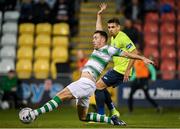 11 October 2019; Aaron Green of Shamrock Rovers in action during the SSE Airtricity League Premier Division match between Shamrock Rovers and Finn Harps at Tallaght Stadium in Dublin. Photo by Matt Browne/Sportsfile