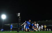 11 October 2019; Jamison Gibson-Park of Leinster scores his side's first try during the Guinness PRO14 Round 3 match between Leinster and Edinburgh at the RDS Arena in Dublin. Photo by Ramsey Cardy/Sportsfile