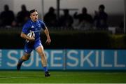 11 October 2019; Rowan Osborne of Leinster on his way to scoring his side's sixth try during the Guinness PRO14 Round 3 match between Leinster and Edinburgh at the RDS Arena in Dublin. Photo by Harry Murphy/Sportsfile