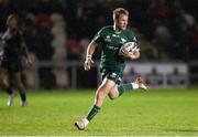 11 October 2019; Kieran Marmion of Connacht races in to score a try for his side during the Guinness PRO14 Round 3 match between Dragons and Connacht at Rodney Parade in Newport, Wales. Photo by Gareth Everett/Sportsfile