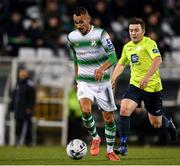 11 October 2019; Graham Burke of Shamrock Rovers during the SSE Airtricity League Premier Division match between Shamrock Rovers and Finn Harps at Tallaght Stadium in Dublin. Photo by Matt Browne/Sportsfile