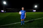 11 October 2019; Matchday mascot 10 year old Herbie Boyle, from Donnybrook, Dublin, ahead of the Guinness PRO14 Round 3 match between Leinster and Edinburgh at the RDS Arena in Dublin. Photo by Ramsey Cardy/Sportsfile